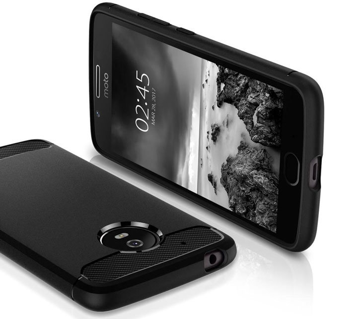 Spigen Rugged Armor Motorola Moto G5 Hülle in Schwarz