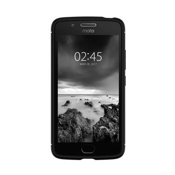 Spigen Rugged Armor Motorola Moto G5 Tough Case - Black