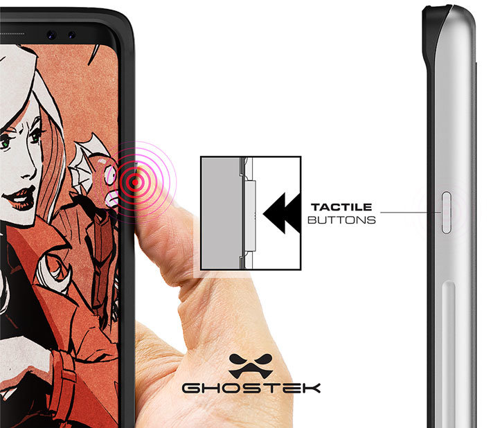 Ghostek Atomic Slim Samsung Galaxy S9 Tough Case - Pink
