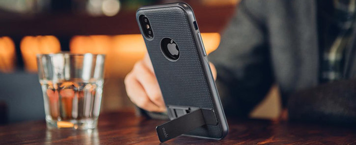 Moshi Kameleon iPhone X Kickstand Case - Midnight Blue