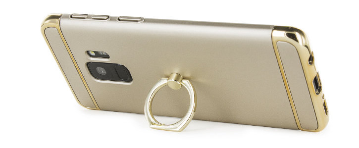 Olixar X-Ring Samsung Galaxy S9 Finger Loop Case - Gold
