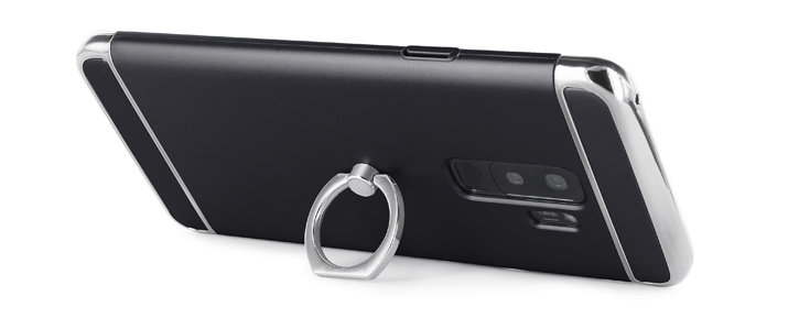 Olixar X-Ring Samsung Galaxy S9 Plus Finger Loop Case - Black