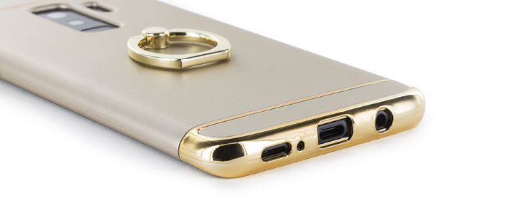 Olixar X-Ring Samsung Galaxy S9 Plus Finger Loop Case - Gold
