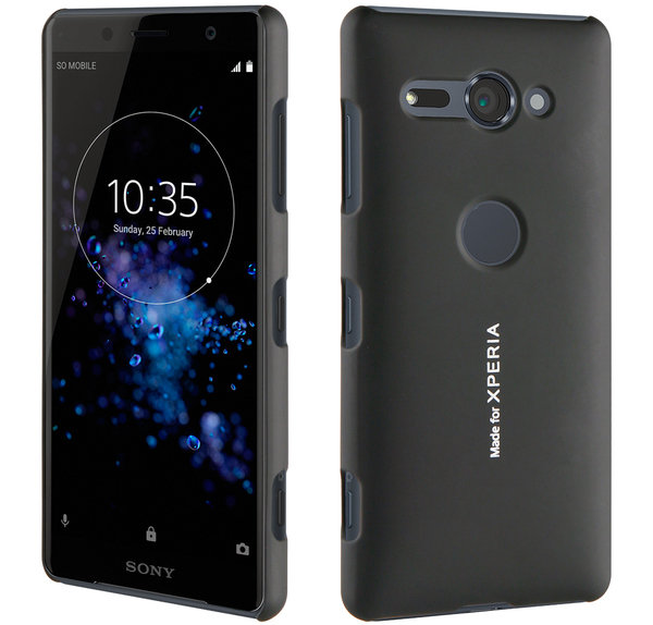 Roxfit Sony Xperia XZ2 Compact Slim Hard Shell - Black