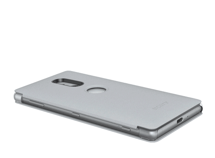 Official Sony Xperia XZ2 Style Cover Stand Case - Grey