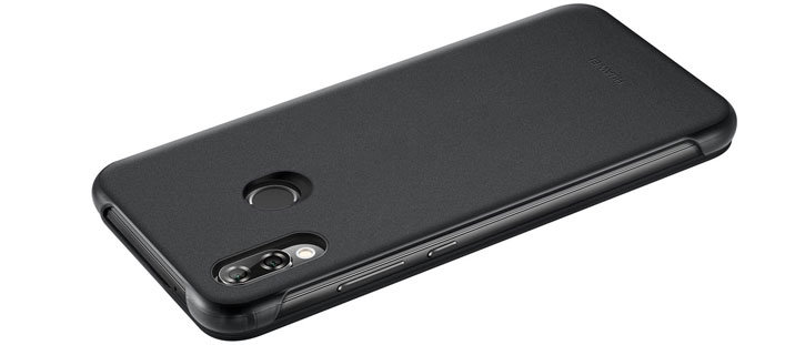 Official Huawei P20 Lite Smart View Flip Case - Black