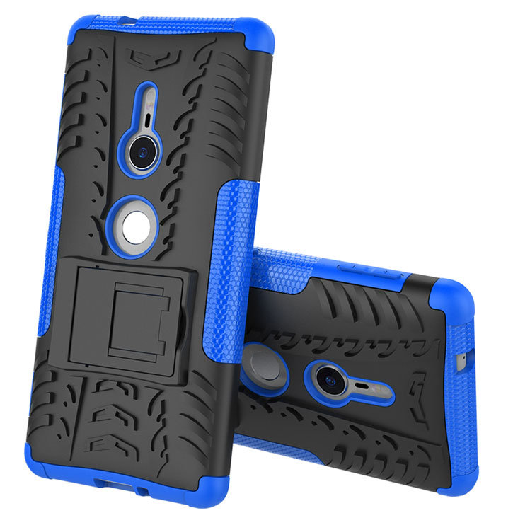 Olixar ArmourDillo Sony Xperia XZ2 Protective Case - Blue
