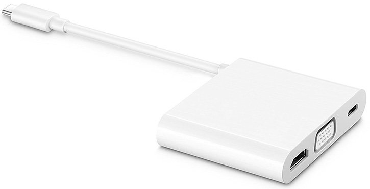 Official Huawei Matedock 2 Multiport Adapter - White