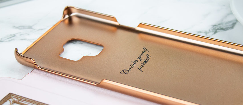 Ted Baker Mirror Folio Samsung Galaxy S9 Case - Rose Gold