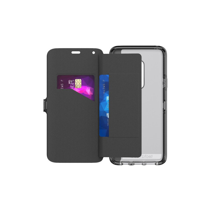 Tech21 Evo Wallet Samsung Galaxy S9 Plus Case - Black