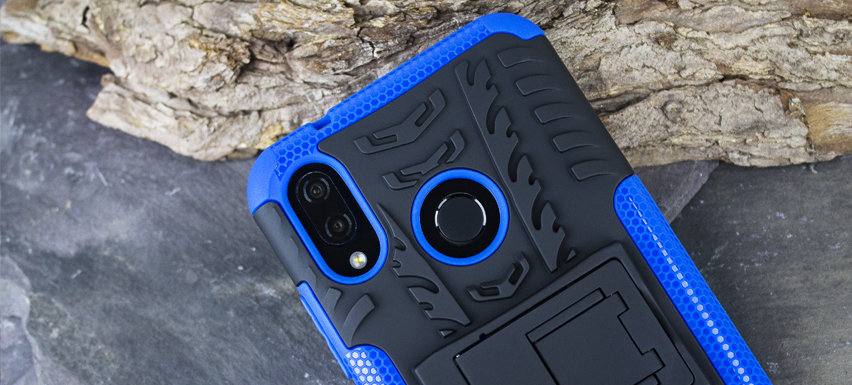 Coque Huawei P20 Lite Olixar ArmourDillo Protectrice – Bleue