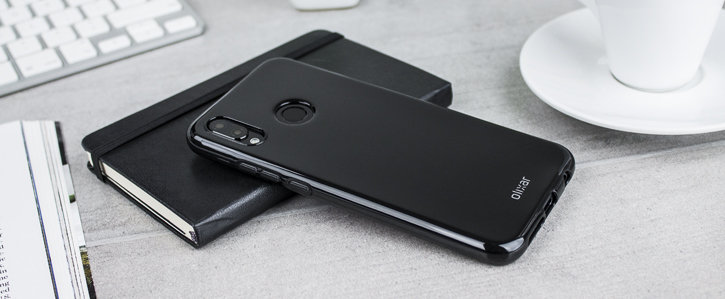 Olixar FlexiShield Huawei P20 Lite Case - Solid Black