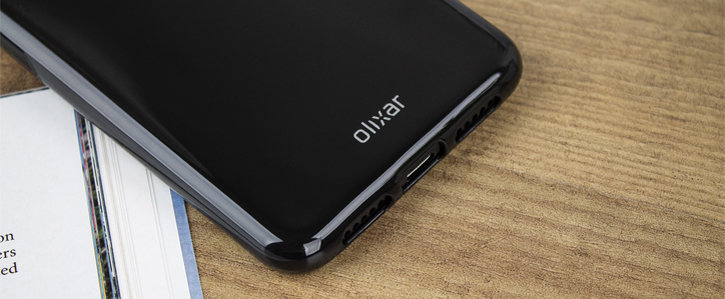 Coque Huawei P20 Pro Olixar FlexiShield en gel – Noire
