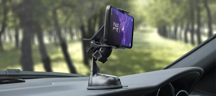 Olixar DriveTime Samsung Galaxy S9 Car Holder & Charger Pack