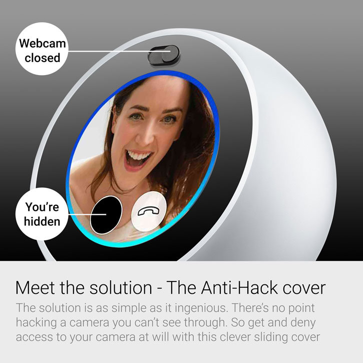 Olixar Anti-Hack Webcam Cover for Amazon Echo Spot