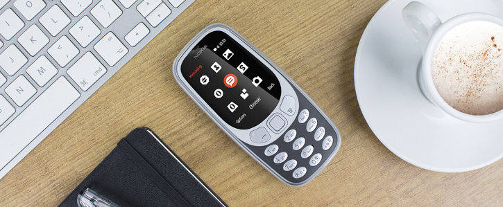 Olixar FlexiShield Nokia 3310 3G (2017) Case - Frost White