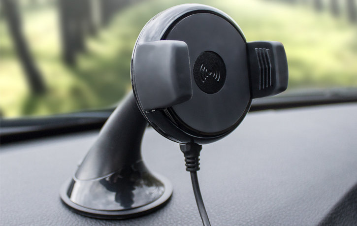 iPhone X Qi Wireless Charging Windscreen / Dash Car Holder