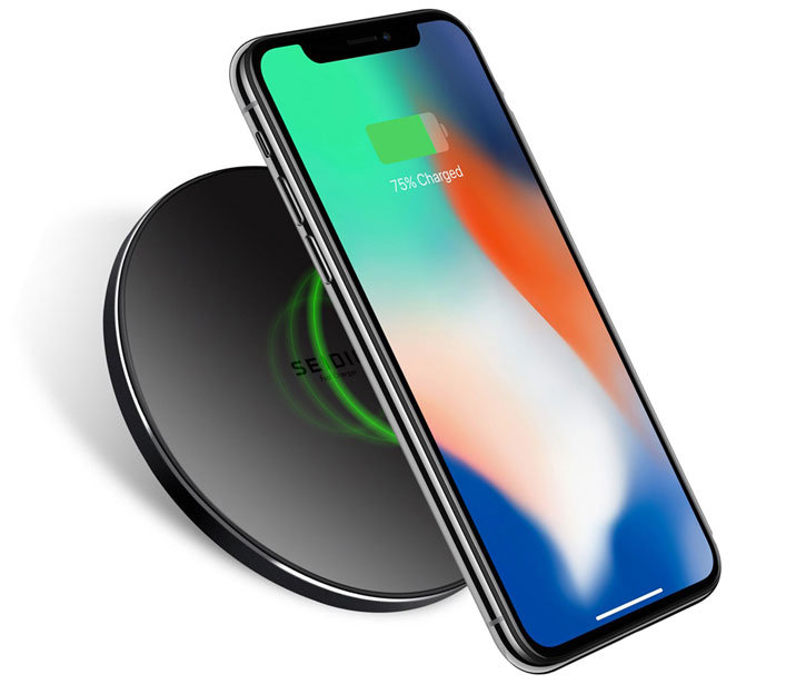 Seidio 10W Qi Fast Wireless Charging Pad