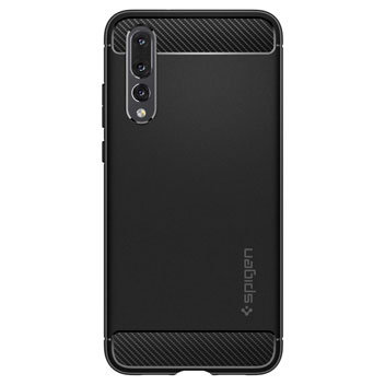 Spigen Rugged Armor Huawei P20 Pro Tough Case - Black