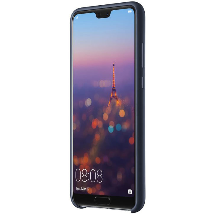 Official Huawei P20 Silicone Protective Case - Deep Blue