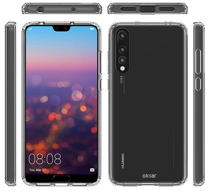 Olixar ExoShield Tough Snap-on Huawei P20 Pro Case - Crystal Clear