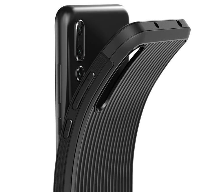 Coque Huawei P20 Pro VRS Design Single Fit – Noire