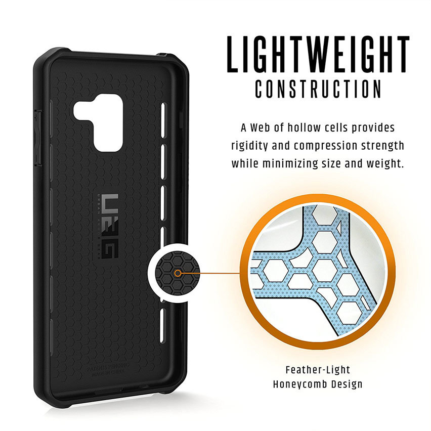 Coque Samsung Galaxy A8 Plus 2018 UAG Outback Protective – Noire