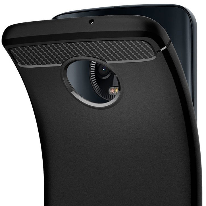 Coque Motorola Moto G6 Plus Spigen Rugged Armor – Noire