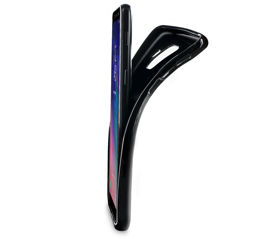 Olixar FlexiShield Samsung Galaxy A6 2018 Gel Case - Solid Black