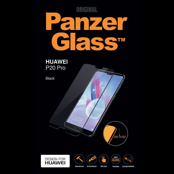PanzerGlass Case Friendly Huawei P20 Pro Screen Protector - Black