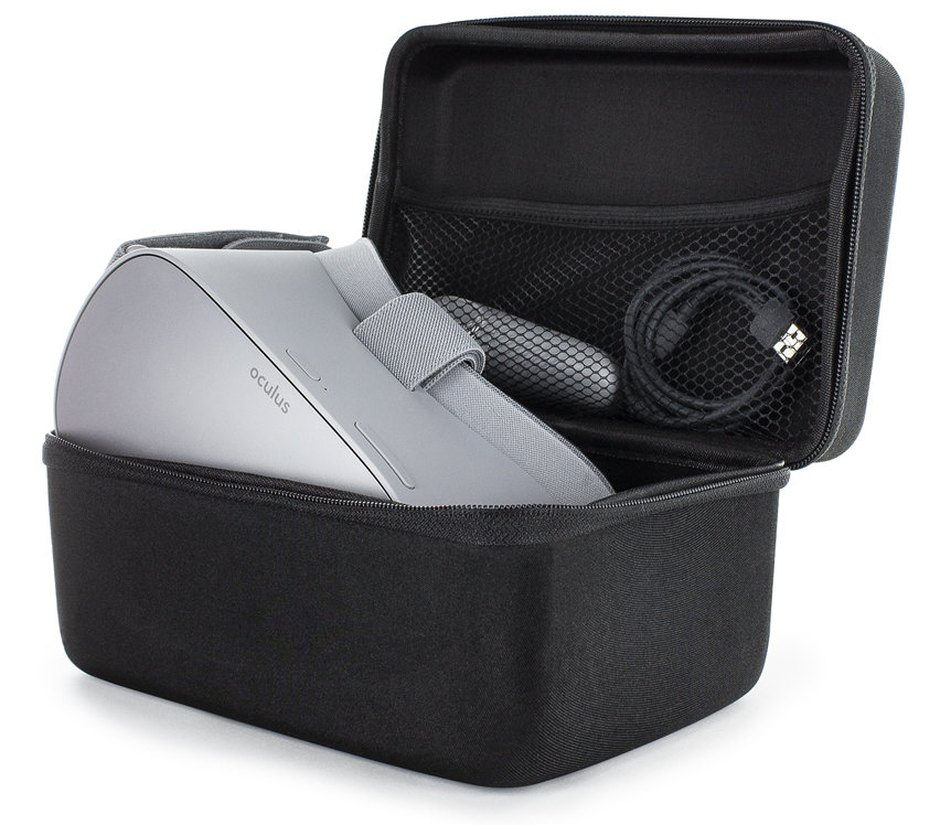 Premium Oculus Go Carry Case Travel Bag - Black