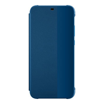 مأساة قالب يحتقر  Official Huawei P20 Lite Smart View Flip Case - Blue