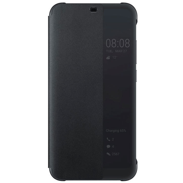 Rusteloos onbekend Verdienen Official Huawei Honor 10 Smart View Flip Case - Black