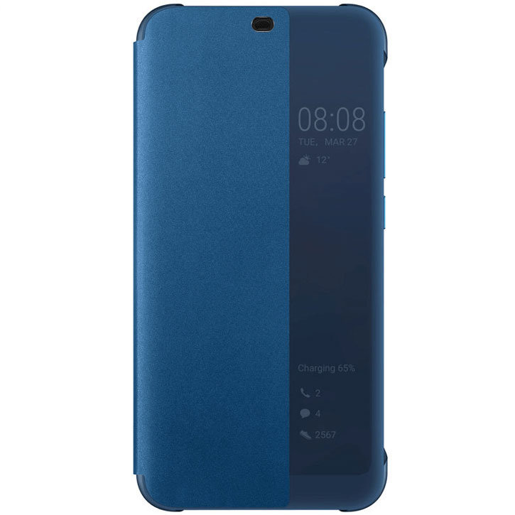 Housse Officielle Huawei Honor 10 Smart View Flip – Bleue