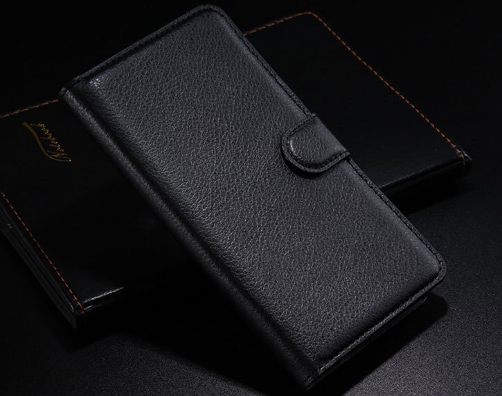 Encase Leather-Style Huawei Mate RS Porsche Design Wallet Case - Black