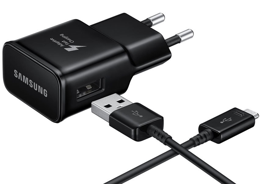 Official Samsung Adaptive Fast Charger & USB-C Cable - EU - Black