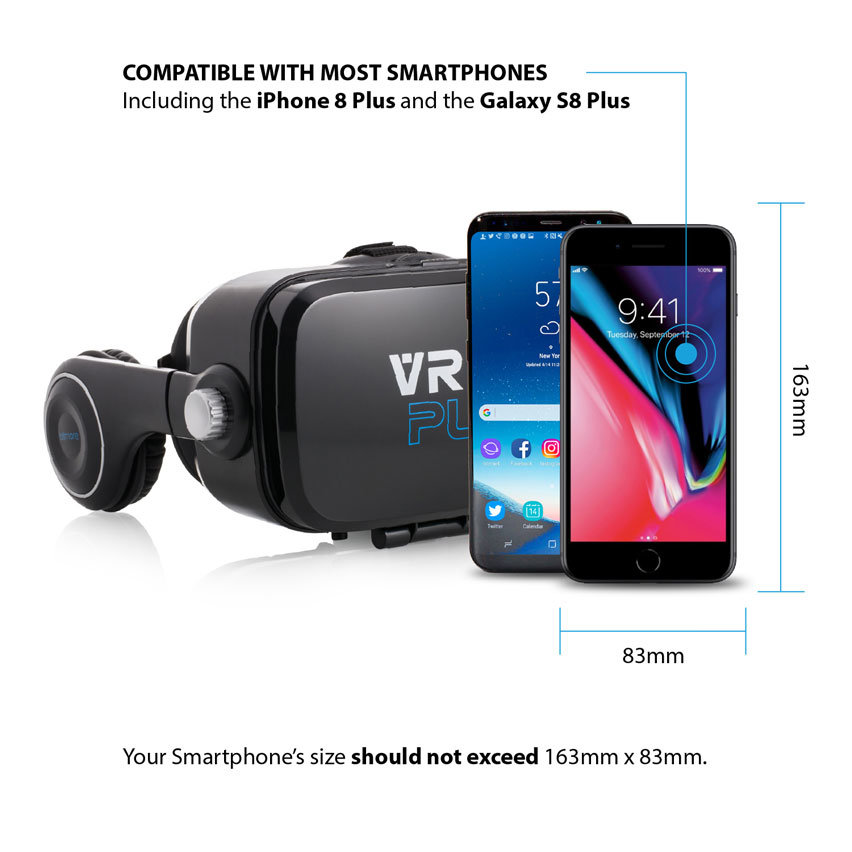 Bitmore VR Eye Virtual Reality Universal Headset With Controller