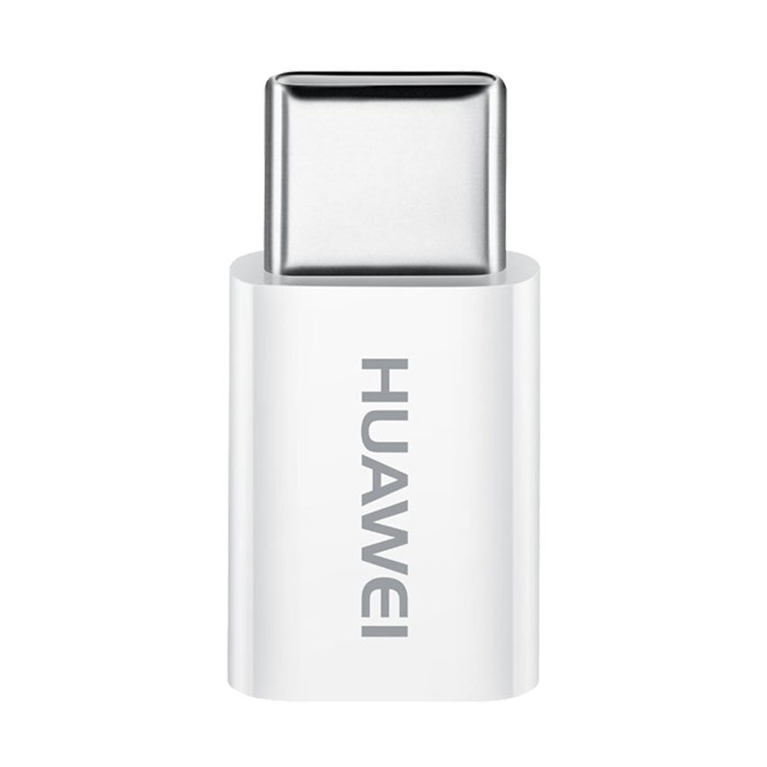Official Huawei Micro USB to USB-C Adapter - White