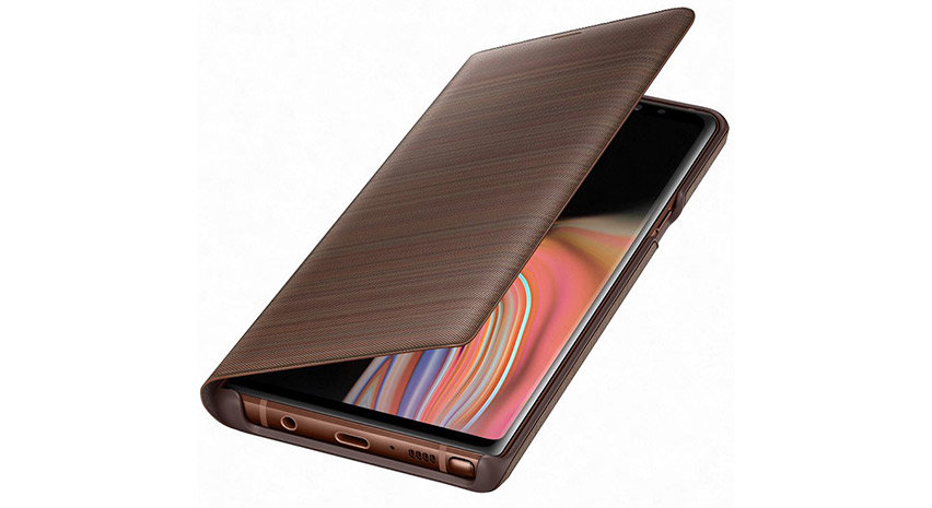 Official Samsung Galaxy Note 9 LED View Cover Case - Brown