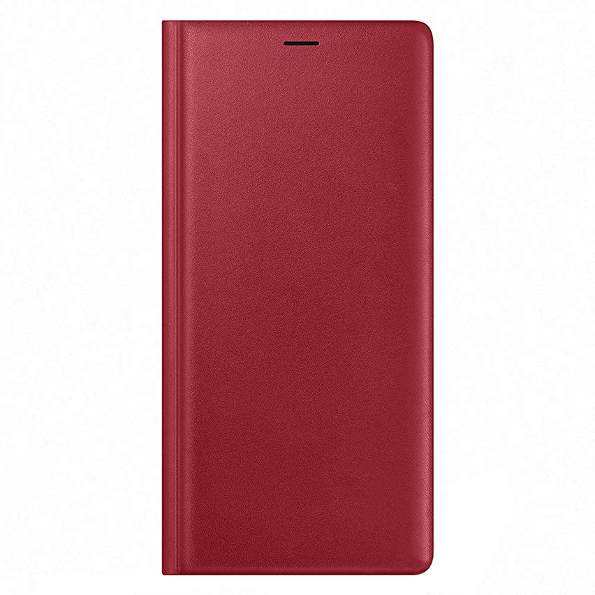 Leather View Cover Officielle Samsung Galaxy Note 9 - Rouge - avant
