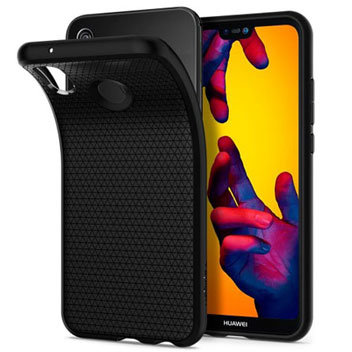 Spigen Liquid Air Huawei P20 Lite Thin Case - Matte Black