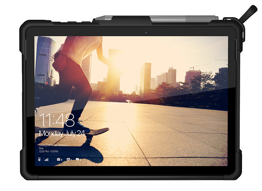 Coque Microsoft Surface Go UAG Metropolis avec support – Cobalt