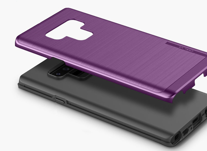 Obliq Slim Meta Samsung Galaxy Note 9 Case - Lilac Purple