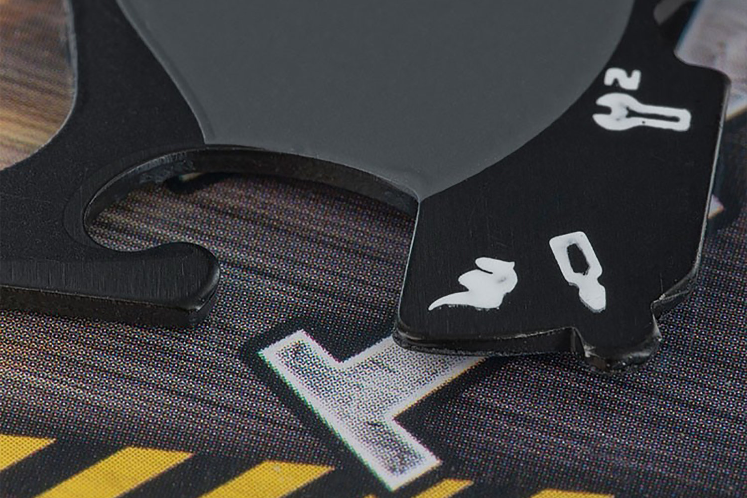 Wallet Ninja 2.0 Ultra-Thin 20-in-1 Multi-Purpose Mirror Tool - Black