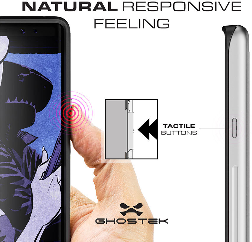 Ghostek Atomic Slim Samsung Galaxy Note 9 Tough Case - Black