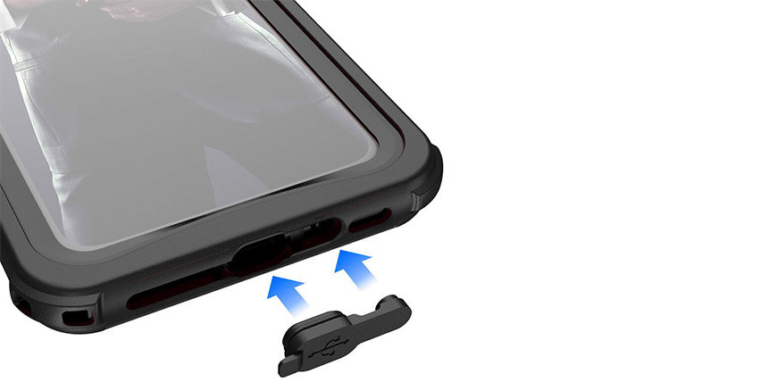 Ghostek Nautical 2 iPhone XS Waterproof Case - Black
