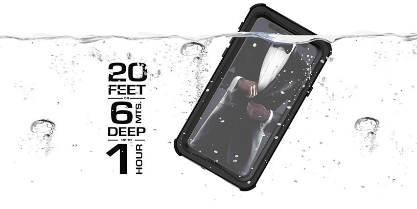 Ghostek Nautical 2 iPhone XS Waterproof Case - Black