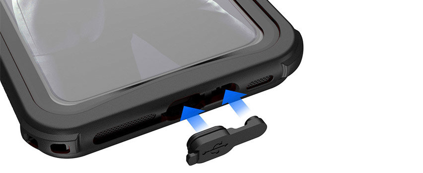 Ghostek Nautical 2 iPhone XR Waterproof Case - Black 
