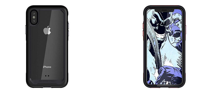 Coque iPhone XS Ghostek Atomic Slim 2 – Mince & robuste – Noir