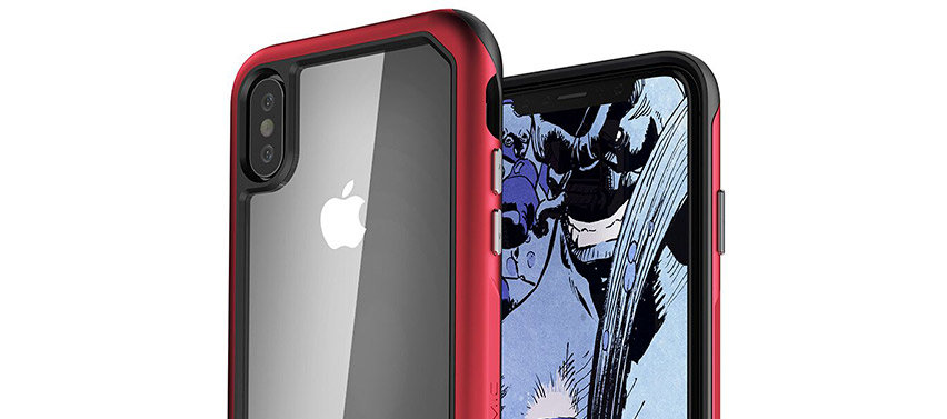 Ghostek Atomic Slim 2 iPhone XS Tough Case - Κόκκινο